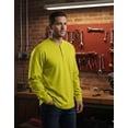 thumbnail image 2 of Flame Resistant FR Henley Style T-Shirts (3X-Large, Yellow), 2 of 5