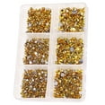 thumbnail image 2 of Fiudx Set para Decoración de Uñas, Decoración de Azulejos de Cristal, Piedras Elegantes, Resinas, Brillantes Diamantes de Imitación de Vidrio, Diseños Creativos para Uñas, para Entusiastas de La Mani, 2 of 2