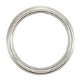 thumbnail image 2 of Cobalt Size 10 8mm Satin and Polished Rounded Ridged Band Ring, 2 of 2