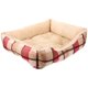 thumbnail image 1 of EeaseMX Casa para gatos estilo navideño, nido cálido de invierno para gatos y perros, cama de algodón para dormir, 1 of 7