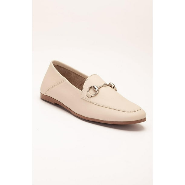 Penny - Mocasines Horsebit De Cuero Beige beige 24 CM