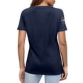 thumbnail image 4 of USA 250th Anniversary T Shirts for Celebrate 250th Anniversary of America Patriotic Veteran Tee America 250 Merchandise Short-Sleeved Top for Woman, 4 of 4