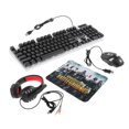 thumbnail image 2 of Juego de auriculares y alfombrilla para ratón con para juegos, ratón Negro Sunnimix Combo de teclado para juegos, 2 of 8