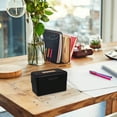 thumbnail image 2 of Shisuyan Index Card Holder Portable Index Card Organizer Name Card Box Client Recording Case, 2 of 9