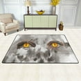 thumbnail image 6 of ZICANCN Area Rugs Doormat , Eyes Cat Feline Facecloth Non-Slip Floor Mat Rug for Living Room Kitchen Sink Area Indoor Outdoor Entrance 36"x24", 6 of 9