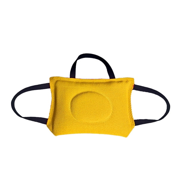 Juguete de para perros, palo de mordida para entrenamiento de mascotas, juguete interactivo, juguete de para entrenamiento de juego amarillo