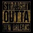 thumbnail image 6 of UGP Campus Apparel Straight Outta New Orleans Long Sleeve T-Shirt - X-Large - Black, 6 of 6