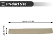 thumbnail image 4 of Cojín para cinturón de seguridad beige de Bargains Únicos, cuero pana, 19.69 pulgadas, cojín para la correa del cinturón de seguridad, 1 Pcs, 4 of 6
