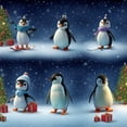 thumbnail image 2 of KCEHTA Penguin Christmas Ornaments 2024, Penguin Ornaments for Christmas Tree Personalized Snowman Christmas Tree Decorations, Penguin Christmas Tree Ornaments for Home Party Decor, 2 of 6