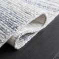 thumbnail image 5 of SAFAVIEH Mirage Lecia Striped Polyester Area Rug, Blue/Ivory, 6' x 9', 5 of 8