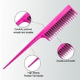 thumbnail image 3 of Herramientas de peluquería y teñido del cabello, peine para teñir el cabello, peine de cola puntiaguda, 3 of 5