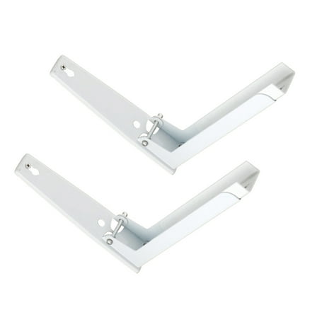 SILENRADAWN Microwave Shelf Stand Stainless Steel 1 Pair