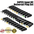 thumbnail image 1 of 34PCS  Jack Prompt Set 4 AC Input Adapter Charger DC Plug Kit Laptop Computer, 1 of 7