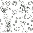 thumbnail image 3 of Disney Mickey Mouse Line Art Peel and Stick Wallpaper, 3 of 13