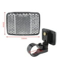 thumbnail image 3 of PVCS Handlebar Mount Safe Reflector Bicycle Bike Front Rear Warning Red / White New, 3 of 3