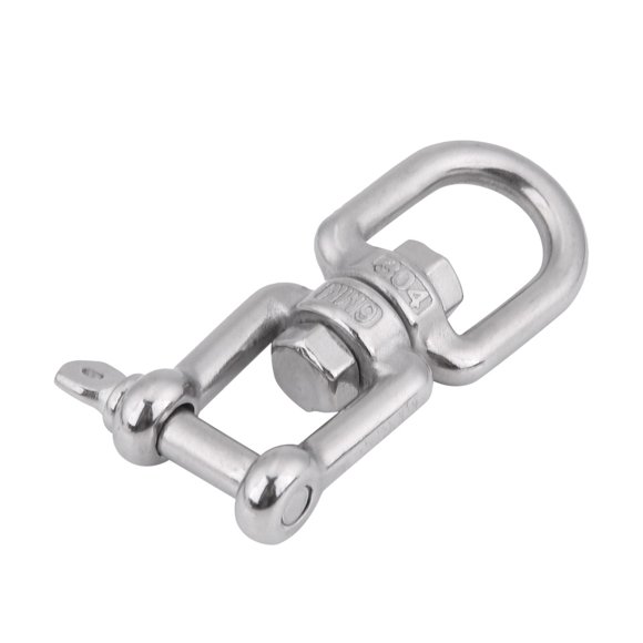 Heavy Duty Stainless Steel Snap Shackle, Strong Construction Swivel Shackle, Hanging Rotating Device For Sailboat Spinnaker Halyard And Diving