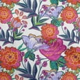 thumbnail image 1 of oneOone Polyester Lycra Fuschia Pink Fabric Florals Craft Projects Decor Fabric Printed By The Yard 56 Inch Wide, 1 of 4
