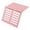 Pink, variant on Cozeii Card Holder for Table, Mahjong Tile Rack, Angled Viewing Stand, Foldable Game Card Organizer for Tabletop, Party Game, Family Room, Living Room, 5.9x7.87 Inch, Purple