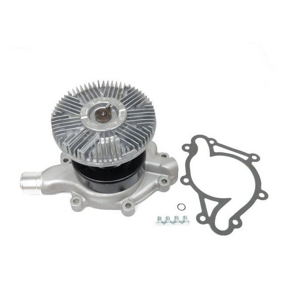 Engine Water Pump with Fan Clutch - Compatible with 1994 - 2000 Dodge Ram 1500 1995 1996 1997 1998 1999