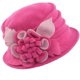 thumbnail image 1 of Gorro Forbusite vintage de lana con estampado floral para mujer, 1 of 2