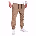 thumbnail image 4 of Mens Khaki Pants Hip Hop Harem Joggers Pant Male Trousers Casual Men Solid Sweatpants, 4 of 6