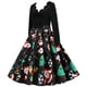 thumbnail image 4 of Vestido de fiesta de noche Fridja con cuello en V y manga larga Talla S, 4 of 9