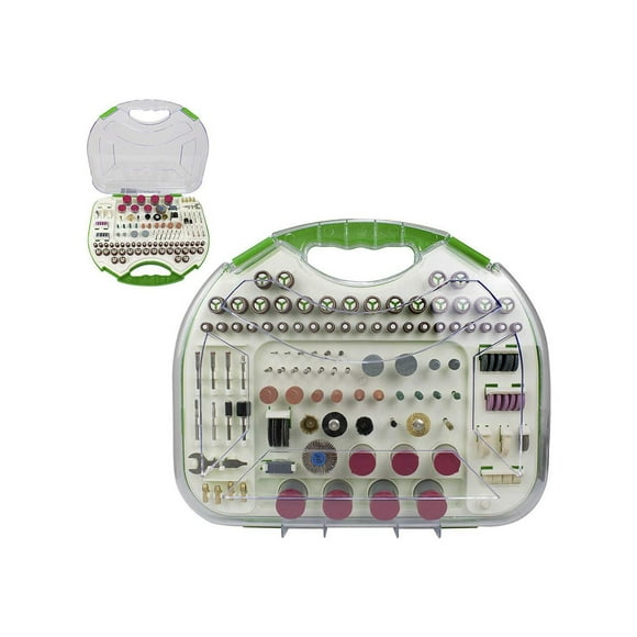 Accesorio para Taladro Mototool Kingsman Juego con 250 Pcs Estandar blanco