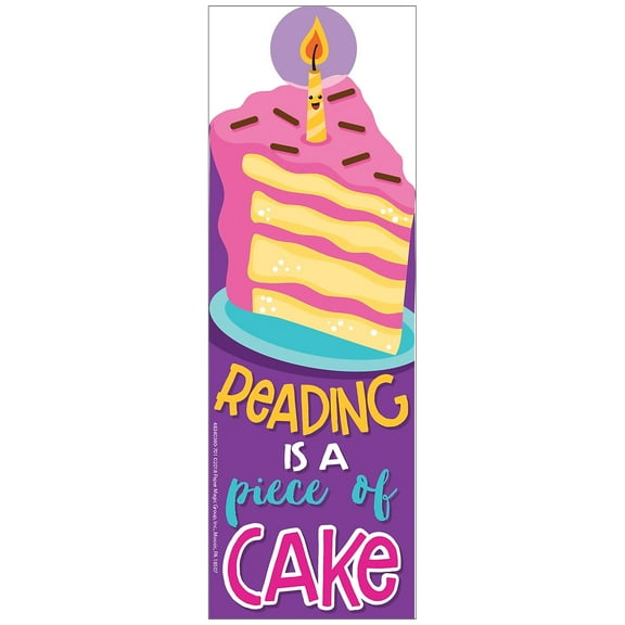 Cake Scented Bookmarks by Eureka