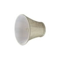thumbnail image 2 of Aspen Creative 30077-2 Small Bell Shape Chandelier Clip-On Lamp Shade Set (2 Pack), Transitional Design in Beige, 6" bottom width (3" x 6" x 5"), 2 of 6