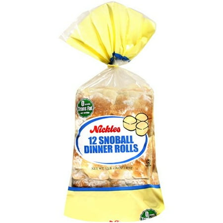 Nickles Snoball Dinner Rolls, 16 oz