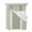 Green, Beige, Cream, variant on Quilts Twin-XL Size Bedding Set, Farmhouse Sage Green Lightweight Quilted Comforter, Aesthetic Modern Line Striped Soft Reversible Bedspread Coverlet with Pillow Covers for All Season, 68" x 98"