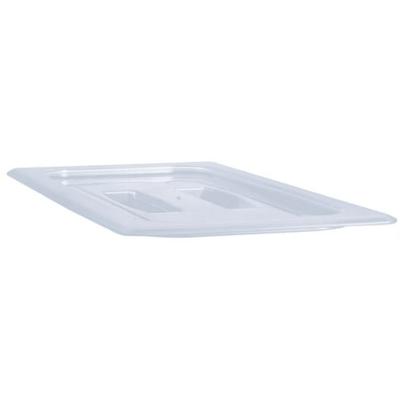 Food Pan Lid 1/2 Polypropylene With Handle Translucent