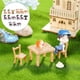 thumbnail image 3 of EeaseMX 5 juegos de mesa y sillas en miniatura, adornos de resina, accesorios de juguete para niños, 3 of 7