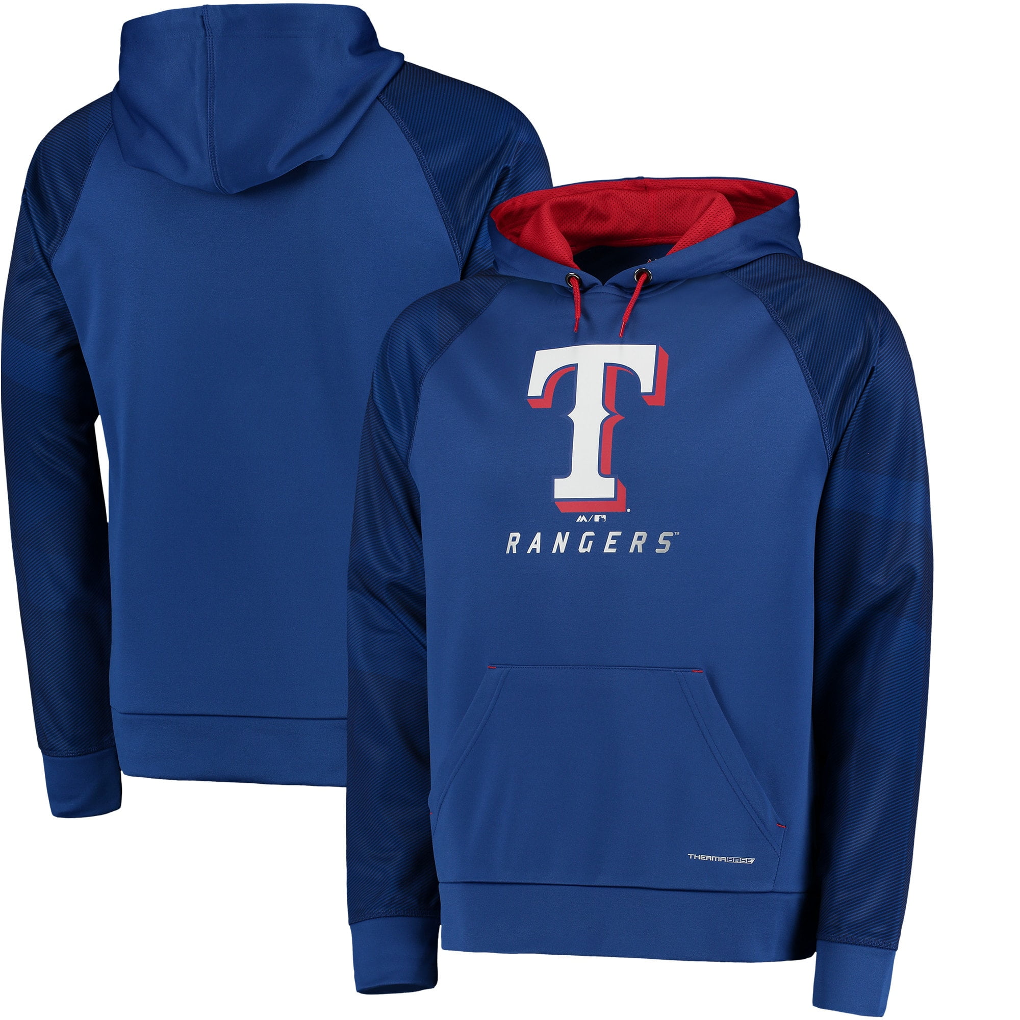 Texas Rangers Majestic Armor II Tonal Therma Base Pullover Hoodie - Royal - Walmart.com 