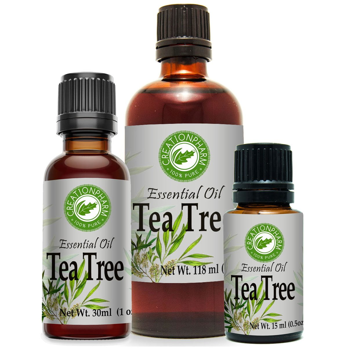 1pc 30 Ml/ 1.01 Fl Oz Tea Tree Essential Oils For Diffuser