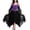 Dark Purple, variant on Halloween Witch Costume for Women, Off the Shoulder Dress, Adult Medieval Vampire Butterfly Sleeve Gothic Outfits for Halloween Cosplay Party