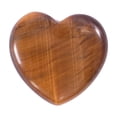 thumbnail image 3 of Regalo de decoración de amor de cristal natural de fuente de cristal rosa de 20 mm sin agujero en forma de corazón de melocotón Piedra de ojo de tigre Piedra en forma de corazón, 3 of 5