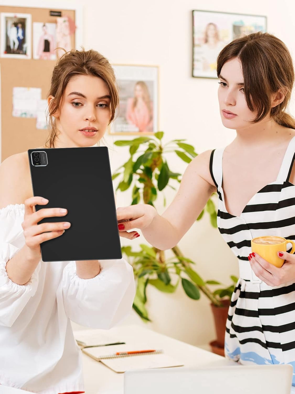 10 inch Android Tablet, 4GB RAM+64GB ROM 512GB Expandable Tablets, 1.8GHz Quad Core Processor Tablet, 1280*800 IPS 10'' HD Touch Screen, 2+8MP Dual Camera, 6000mAh Battery, WiFi, GPS, BT Tablet PC