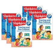 Highlights for Childrens HFC9781684372812-6 Preschool Tracing & Pen for Grade PK-K, Multi Color - 6 Each
