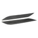 thumbnail image 3 of Fibra de carbono Aletas de parachoques delantero de coche Autoadhesivo Decoración de Divisor Etiqueta decorativa Cuerpo Spoiler Zulema Aletas de parachoques delanteras universales, 3 of 8