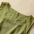 thumbnail image 4 of Lixiuxyad Womens Vest Casual Sleeveless Loose And Thin Crew Neck Casual Vest Top Dressy Casual,Yellow XXL, 4 of 6