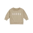 thumbnail image 1 of Kid Girls Boys Sweatshirts  Collar Pullover Long Sleeve Letters Printed Pattern Top, 1 of 10