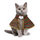 thumbnail image 4 of Mascota gorro navideño y traje de capa traje navideño de gato MFZFUKR CPB-US-XD1467-4, 4 of 5