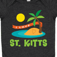 thumbnail image 4 of Inktastic I Love St. Kitts Boys or Girls Baby Bodysuit, 4 of 5