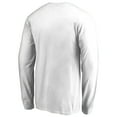 thumbnail image 3 of Men's White Arizona Wildcats Primary Logo Long Sleeve T-Shirt, 3 of 3