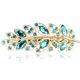 thumbnail image 1 of Qarigey Horquilla de cristal con diamantes de imitación para mujer, fiesta de vacaciones, fecha de viaje, decoración, pinzas para el cabello de moda, Accesorio para el cabello Azul Qarigey AP018036-01, 1 of 6