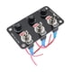 thumbnail image 2 of Interruptor , interruptor de palanca de Metal de 3 bandas, Panel de interruptor de Control para coches Rvs, accesorio de, 2 of 8