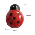 thumbnail image 3 of 100PCS Mini 3D Plastic Ladybug Fairy Garden Accessories, DIY Micro Landscape Ornaments for Garden Dollhouse and Potted Plants, Miniature Garden Houses and Figurines, 3 of 8