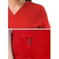 thumbnail image 4 of Adar Pro Scrubs For Women - Elevated V-Neck Scrub Top, 4 of 7