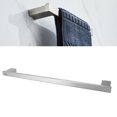 thumbnail image 1 of 304 Stainless Steel Towel Bar, Large Capacity Design, Brushed Chrome Plated, Multi Scenario Applicability, Practical Function for Home, Hotel Bathrooms, 1 of 7